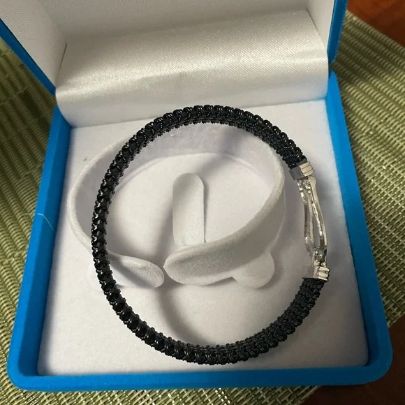 Black and White Gold Bracelet